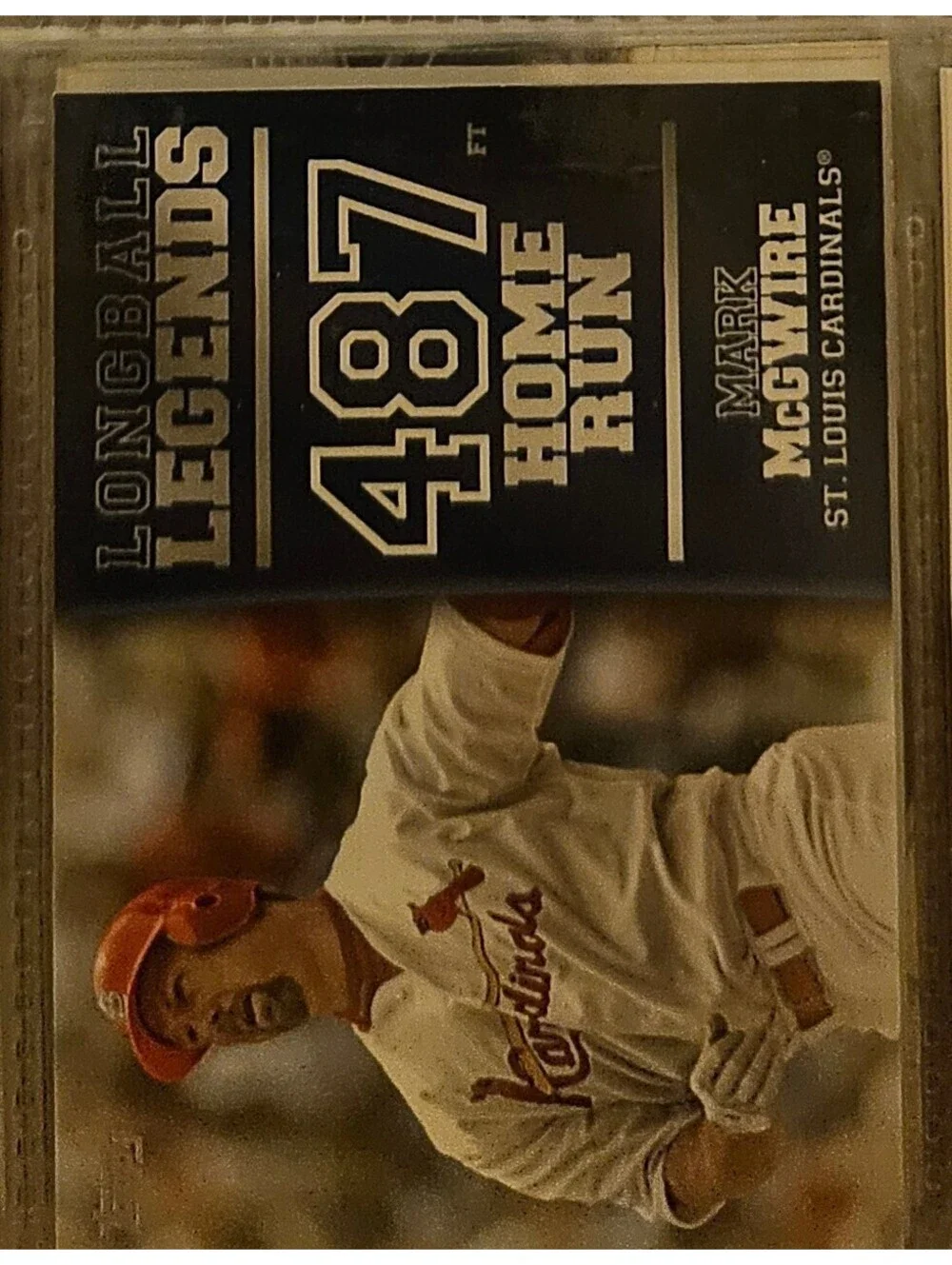 2018 TOPPS LONGBALL LEGENDS MARK MCGWIRE ST. LOUIS CARDINALS #LL-7